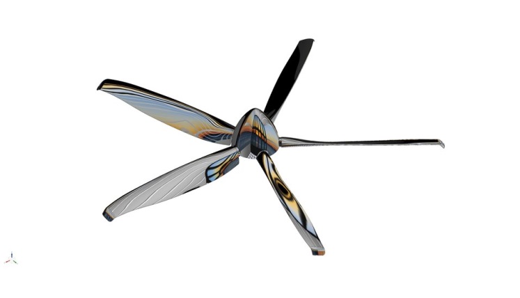 Fiber Dynamics - Shorter cycle times thanks to DCIM: The new in-house designed propeller blades from Fiber Dynamics
