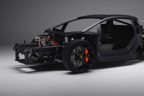 Lamborghini introduces new monofuselage carbon fiber monocoque concept