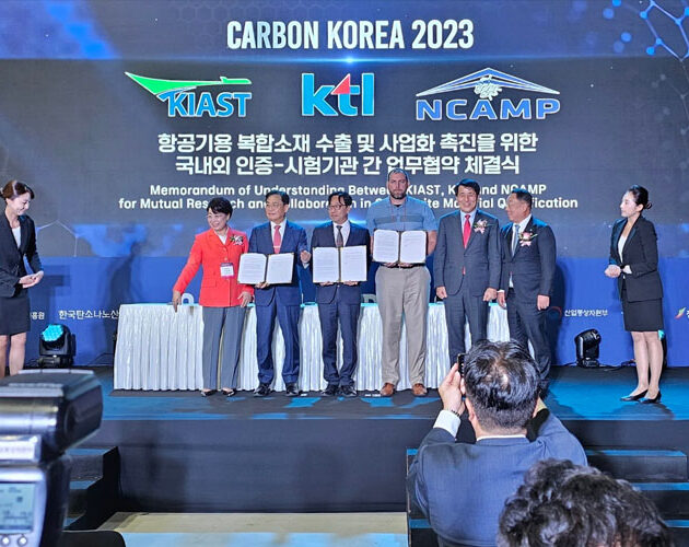 NCAMP advances collaboration with South Korean aviation/testing institutes