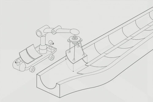 Composite manufacturing like Lego® blockswith precision preforming