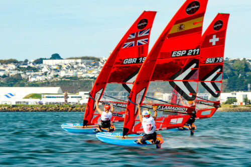 Cobra International presents 2024 Olympics Windsurfing iQFOiL board at JEC World 2024