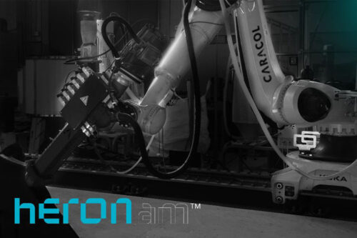 Caracol pushes its large format additive manufacturing robotic platform Heron AM into a new era for industrial production