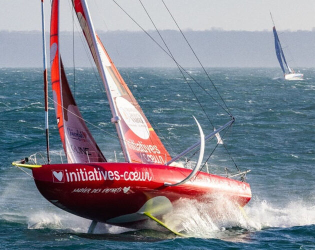 Toray Carbon Fibers Europe expose un hydrofoil d’IMOCA fabriqué par Avel Robotics à JEC World 2024