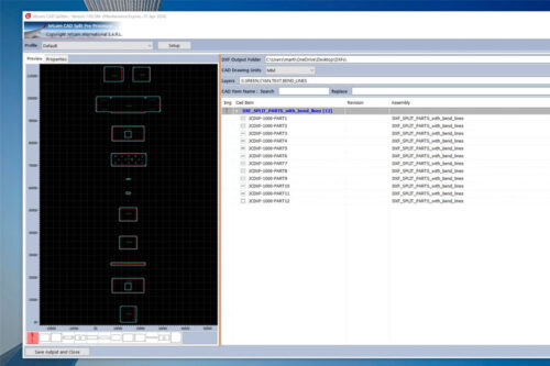 JETCAM offers the standalone CAD splitter free to customers