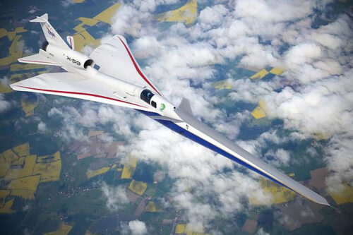 The NASA officially presents its supersonic aircraft X-59