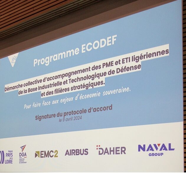 Lancement du programme ECODEF