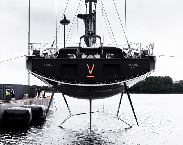 Baltic 111 Raven officially launched ahead of foiling trials