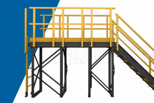 Bedford Reinforced Plastics compares FRP with metal modular work platforms