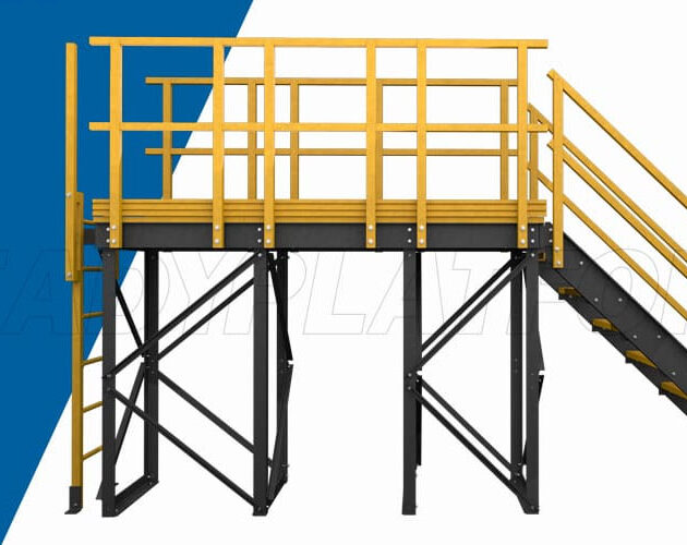 Bedford Reinforced Plastics compares FRP with metal modular work platforms