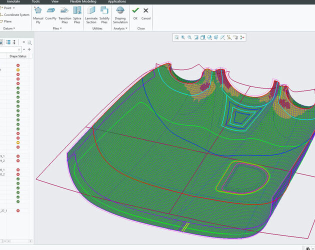 PTC Creo, the digital thread and composites-based products